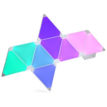 nanoleaf Erweiterungspack Muurlamp LED Wit, 1-licht, Afstandsbediening, Kleurwisselaar